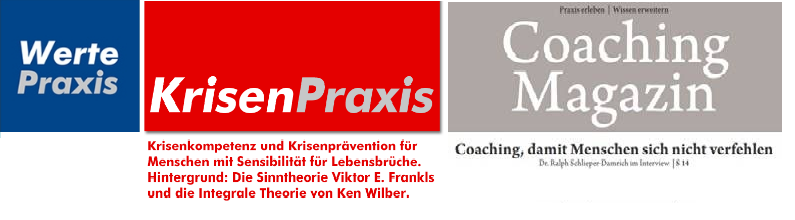 WertePraxis KrisenPraxis Coaching Magazin